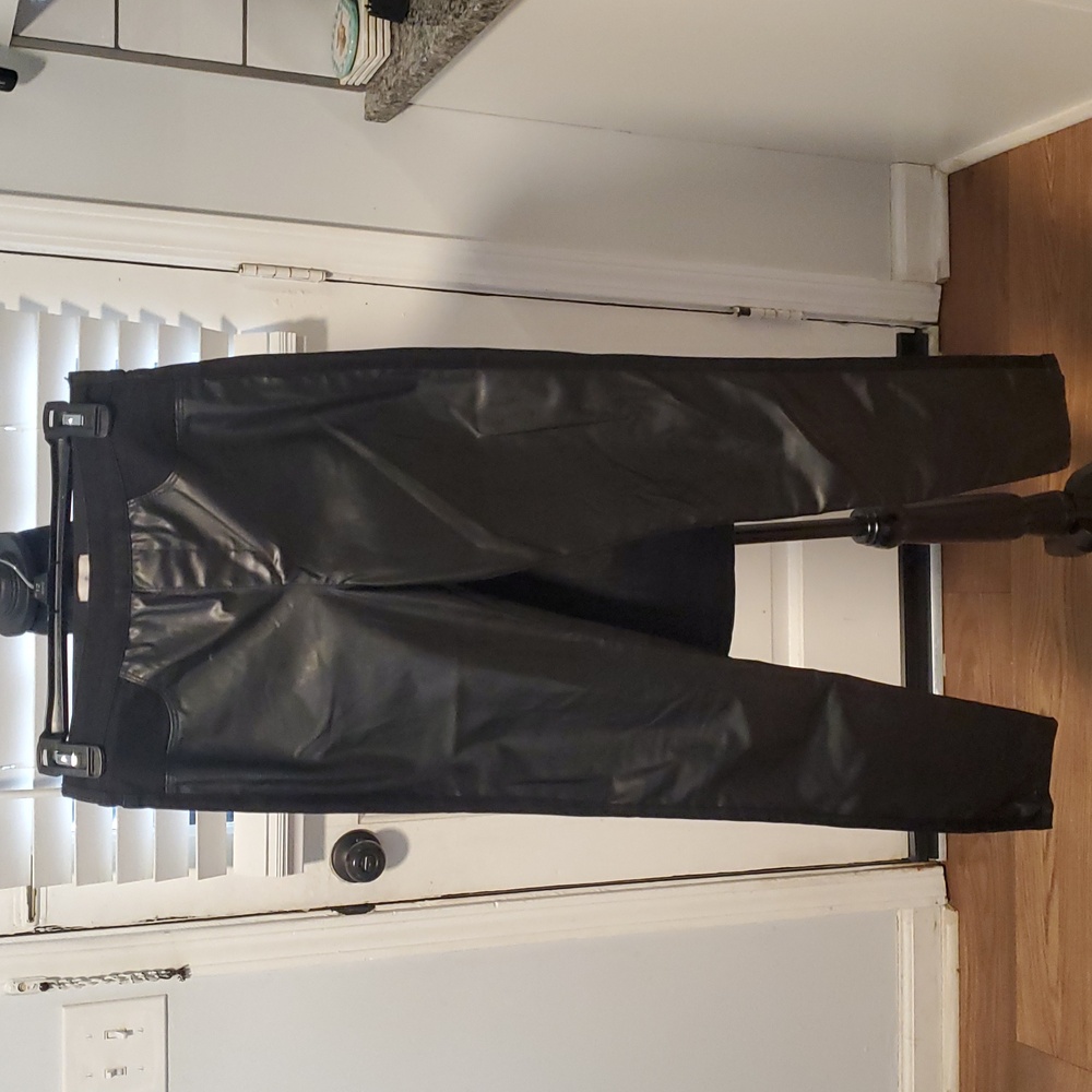 French Connection Faux Leather Pants